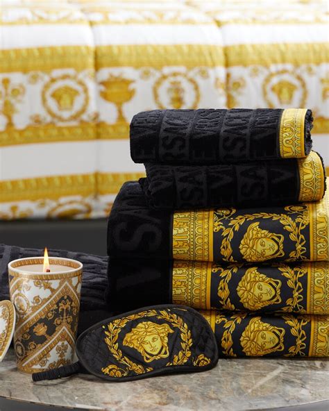 washcloth versace towels|versace bath linen set.